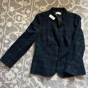NWT Women’s Tartan Blazer, 12